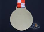 Horse Design Custom Medal Maker , Gold Award Medal For Races Environmental