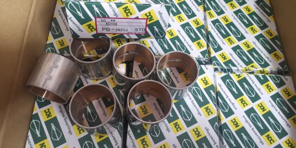 6D108 6D125 NDC Engine Bearings Diesel Main Con Rod Bearing STD For KOMATSU