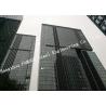 Buy cheap Double Silver Low-E Coating Film Glazed Stick-built System Glass Façade Curtain Wall Office Buildings from wholesalers