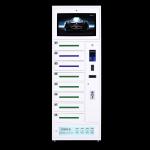 Buy cheap 8 Bay Cell Phone Charging Lockers , Fingerprint Lock Phone Charging Station Kiosk from wholesalers