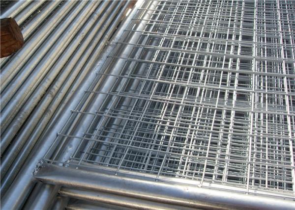 Buy cheap Contruction protection steel Australian temporary fencing with round pipe from wholesalers