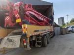 60m Boom Pump Truck Mounted Pump with 53000kgs Capacity and Vibrating Amplitude