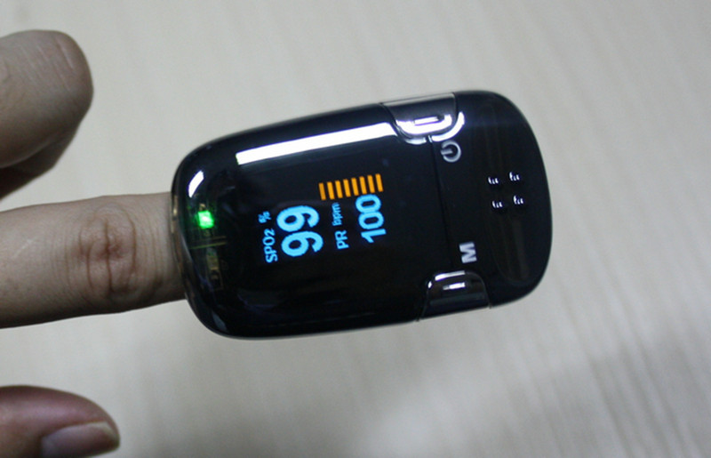 Spo2 Probe Fingertip Pulse Oximeter Sensor ，Led Display