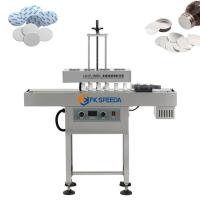 Buy cheap Glass Bottle Small Automatic Induction Aluminum Heat Sealing Machine for Plastic product