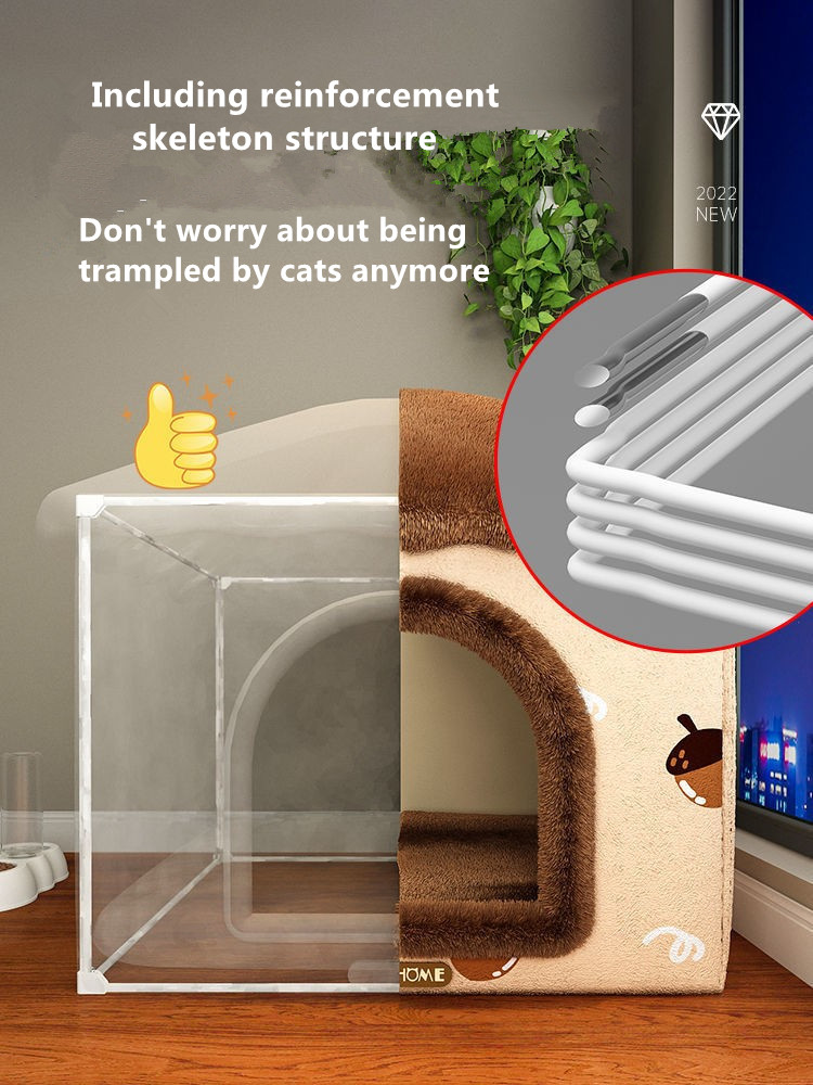 best heated cat house
