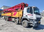 2021 Used Concrete Pump Truck 62m Price, Installed With Mercedes Benz Chassis