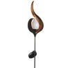 Buy cheap Waterproof Metal 70 Inches Flame Solar Garden Lights from wholesalers