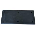 1000 X 450 X 40mm Black Horse Pool Wall Rubber Cushion Mat