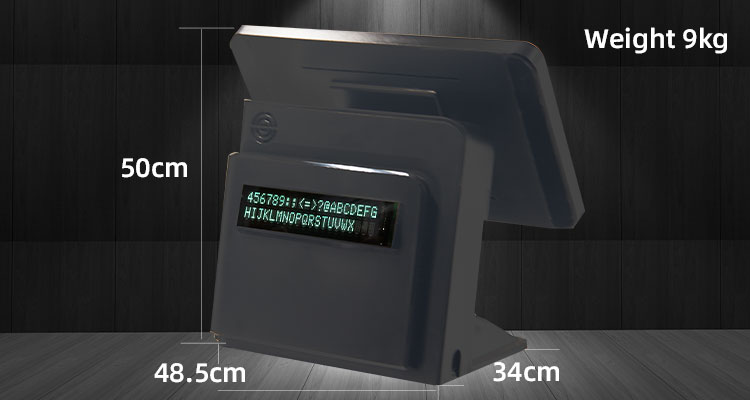 MSR Card Reader Optional 15"/15.6" Capacitive Touch Screen POS System for Retail Stores