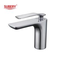 Buy cheap Basin Faucets Chrome Modern Bathroom Sink Faucet Single Handle Washbasin Hot product