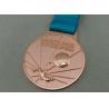 Buy cheap Customized Ribbon Football Awards Medals Full Relief Zinc Alloy from wholesalers