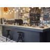 Buy cheap Luxury Artificial Stone Modern Bar Counters Large Size For Nightclub from wholesalers