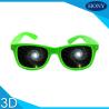 Buy cheap Party 3D Diffraction Glasses spiral diffraction effect fireworks 3d glasses from wholesalers