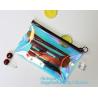 Buy cheap Kid Handbag Pu Cheaper Plastic Zipper Slider Clear Pvc Bag, Slider Zipper Bag Plastic Bag For Card, zipper packaging bag from wholesalers
