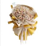 Thickened flower wrapping paper, double-color, double-sided Ouya paper wholesale