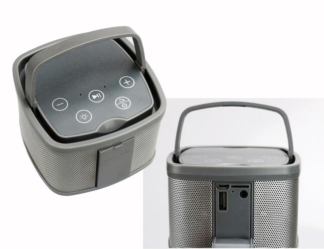 Hot sale wireless LED portable bluetooth bluetooth alexa speaker for outdoor activity
