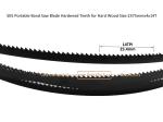 SK5 Portable Bandsaw Blade Hardened Teeth for Hard Wood Size:2375mmx4x14T