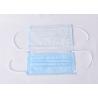 Buy cheap Block Coronavirus 3 Ply Disposable Face Mask Aseptic Melt Blown Cloth Blue Mask from wholesalers
