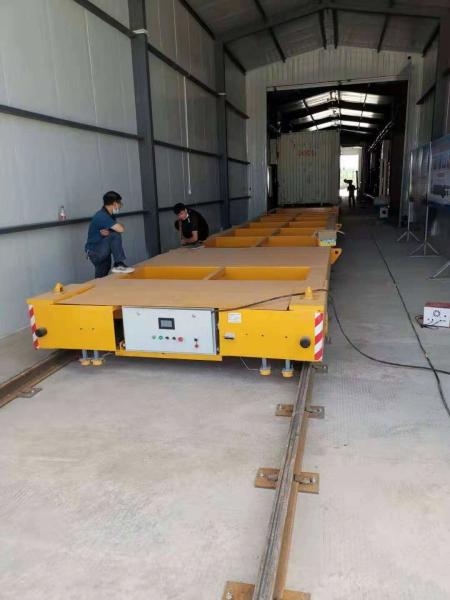 Buy cheap Remote Controlled Rail Ladle Transfer Trolley With Emergency Stop from wholesalers