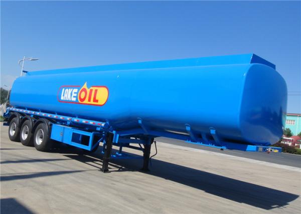 Buy cheap FUWA Axle 42cbm Fuel Tank Trailer With 3 Compartments from wholesalers