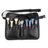 Buy cheap Zipper Closure PU Leather Makeup Brush Bag With Strap from wholesalers