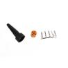 Buy cheap Round Shape Brass Material Trailer Light Plug 12v High Precision IATF16949 from wholesalers
