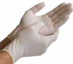 Natural Rubber Latex Disposable Exam Gloves Non Sterile Powdered