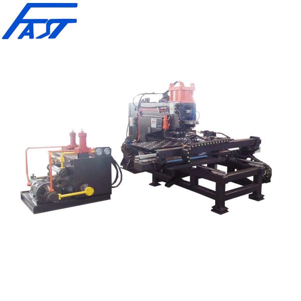 Buy cheap CNC Plate Steel Hydraulic Punching Machine Telecommunication Tower Connection Plate Punching Machine from wholesalers