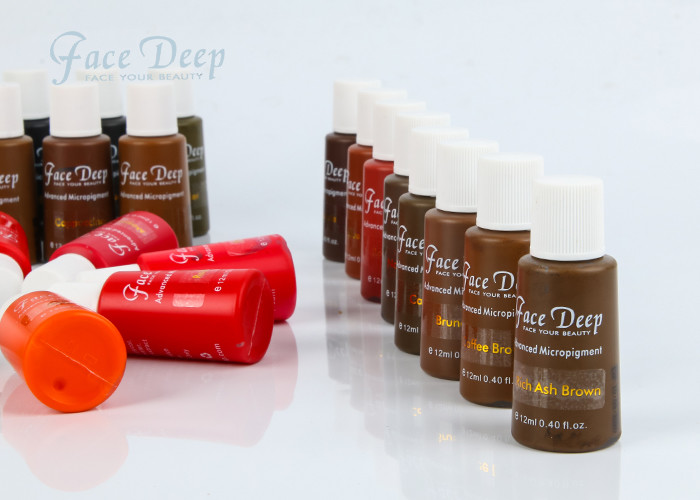 12 Ml Chocolate Ink 3D Eyebrow Embroidery Pigment for Microblading and Shading