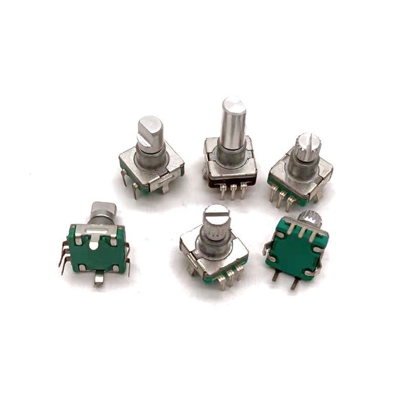 Buy cheap Incremental 5mA Dual Rotary Encoder Switch With Concentric Knobs 11mm from wholesalers
