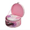Buy cheap Portable Semicircular Corrugated Paper Box With Leather Handle For Gift from wholesalers