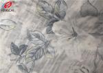 Press Glue Polyester Sofa Velvet Upholstery Fabric , Print Knitted Fabric