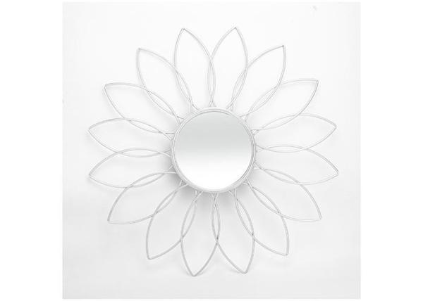 Buy cheap Living Room Silver House Hanging Silver Flower Mirror from wholesalers