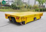 Coal Factory 10t Equipment Transfer Electric Motorized Rail Flat Car