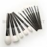 Buy cheap 13pcs Private Label Makeup Brushes Set With Chromeplate Brass Into Cosmetic Bag from wholesalers