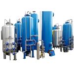 99% Granular Activated Carbon Water Filter , 50TPH Drip Irrigation Sand Filter