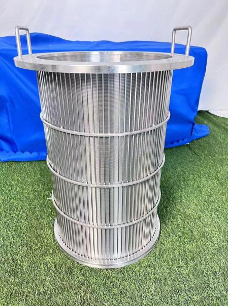 Buy cheap Stainless Steel Wedge Wire Screen - Packaging Wooden Case Wire Size 2x3mm from wholesalers