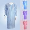 Buy cheap Sky Blue Lab Coats for Adults PPE Spp SMS 45GSM Splash-Proof Painting with Mao Collar from wholesalers
