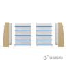 Buy cheap Gondola Display Rack Shelves Powder Coating For Supermarket from wholesalers