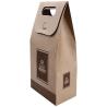 Buy cheap kraft cookie cake display box Food dessert diplay paper packaging box kraft chocolate box from wholesalers