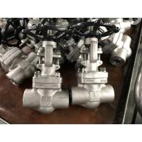 Buy cheap Forged Steel NPT & SW End Globe Stop Valve product
