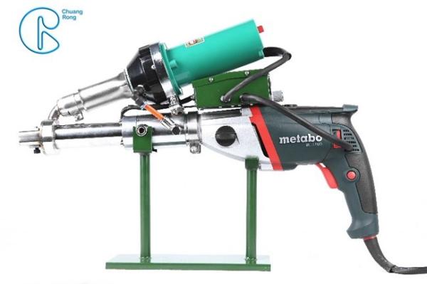 Plastic Extrusion Welding Gun Dual Heating CRT Series Double Independent Heating