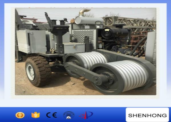 Buy cheap Single Conductor Power Line Stringing Equipment Puller Tensioner 35 KV from wholesalers