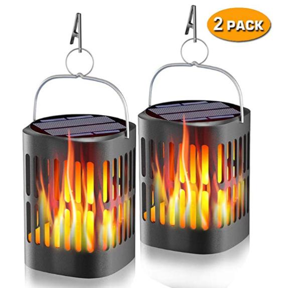 Buy cheap Powered Usb Charging IP65 Flame Solar Garden Lights from wholesalers