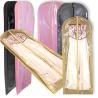 Buy cheap Clear Wedding Dress Garment Bag / Women's Customized Gown Bag 24*72*4'' Size from wholesalers