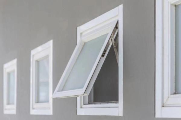 Durable Aluminum Top Hung Window Customized Color / Size For Commercial
