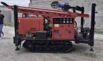 Rubber Crawler Water Borehole Drilling Machine 60kw 180m Depth For Industrial