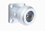 Stainless Steel Solder Clamp N Female Coaxial Connector for 2 Semi-rigid /