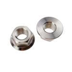 Titanium Custom Fasteners Hex Flange Head Nuts For Auto Parts Bolts Screws