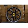 Buy cheap 23x10j Matte Black Forged Alloy Wheels Aluminum Aftermarket Wheels 71.5 from wholesalers